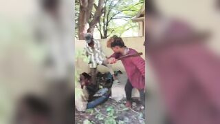 Migrant Worker Attacked By Youth With Machete