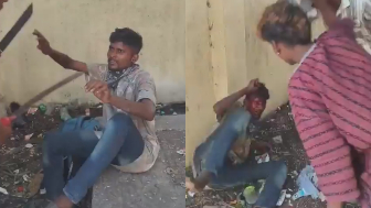 Migrant Worker Attacked By Youth With Machete
