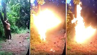 burning alive by cartel