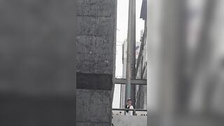 SHOCKING: Woman Falls From An Overpass And Gets Crushed By A Bus