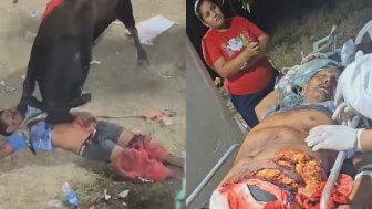 Man Gored To Death During A Bull Festival