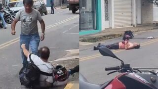 Motorcyclist Gets Fatally Stasbbed By Truck Driver During Road Rage Fight