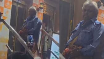 Man Holds His Guts After Being Injured By Firecracker During Celebration In India