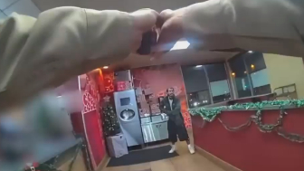 Armed man shot after he pointed a gun at officers in California