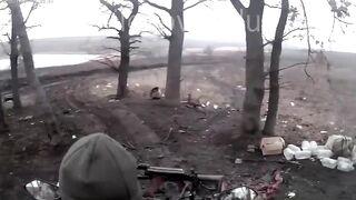 Russian invaders riding an ATV are punished hard by a Ukrainian FPV drone