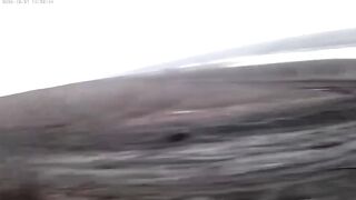 Russian invaders riding an ATV are punished hard by a Ukrainian FPV drone