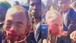 Notorious Gang Leader Beheaded By Vigilantes In Nigeria