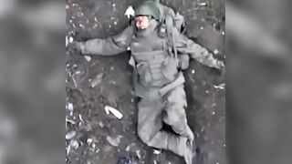 Russian military destroyed by UA drones