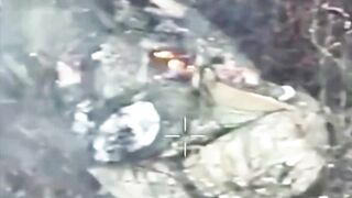 Russian military destroyed by UA drones