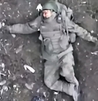Russian military destroyed by UA drones