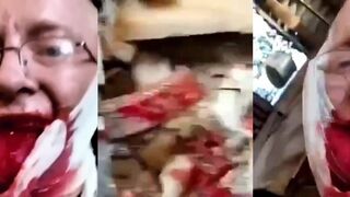 Soldier says goodbye to family after being injured