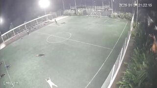 Assassins disguised as cops storm football pitch in Ecuador before executing 3 rivals