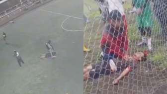 Assassins disguised as cops storm football pitch in Ecuador before executing 3 rivals