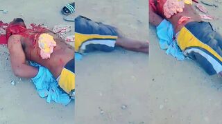 Absolute Savage Revenge On A Rival Gang Member In Haiti.