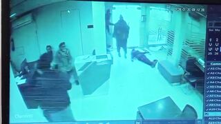 Security Guard Shot Dead During A BankRobbery In Pakistan