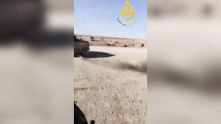 HTS Fighter Hit By SDF Drone While Taking Selfie