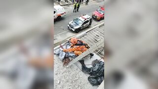 Man Ripped In Halves After Jumping From A Tall Building In Rio