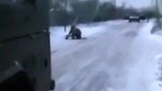 UA soldier tried to neutralize drone