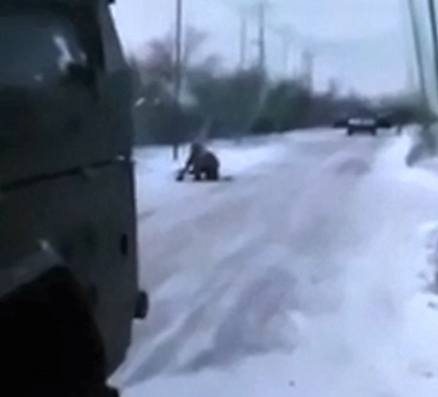 UA soldier tried to neutralize drone