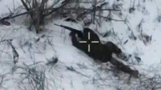 The RU soldier has finally given up