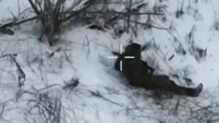The RU soldier has finally given up