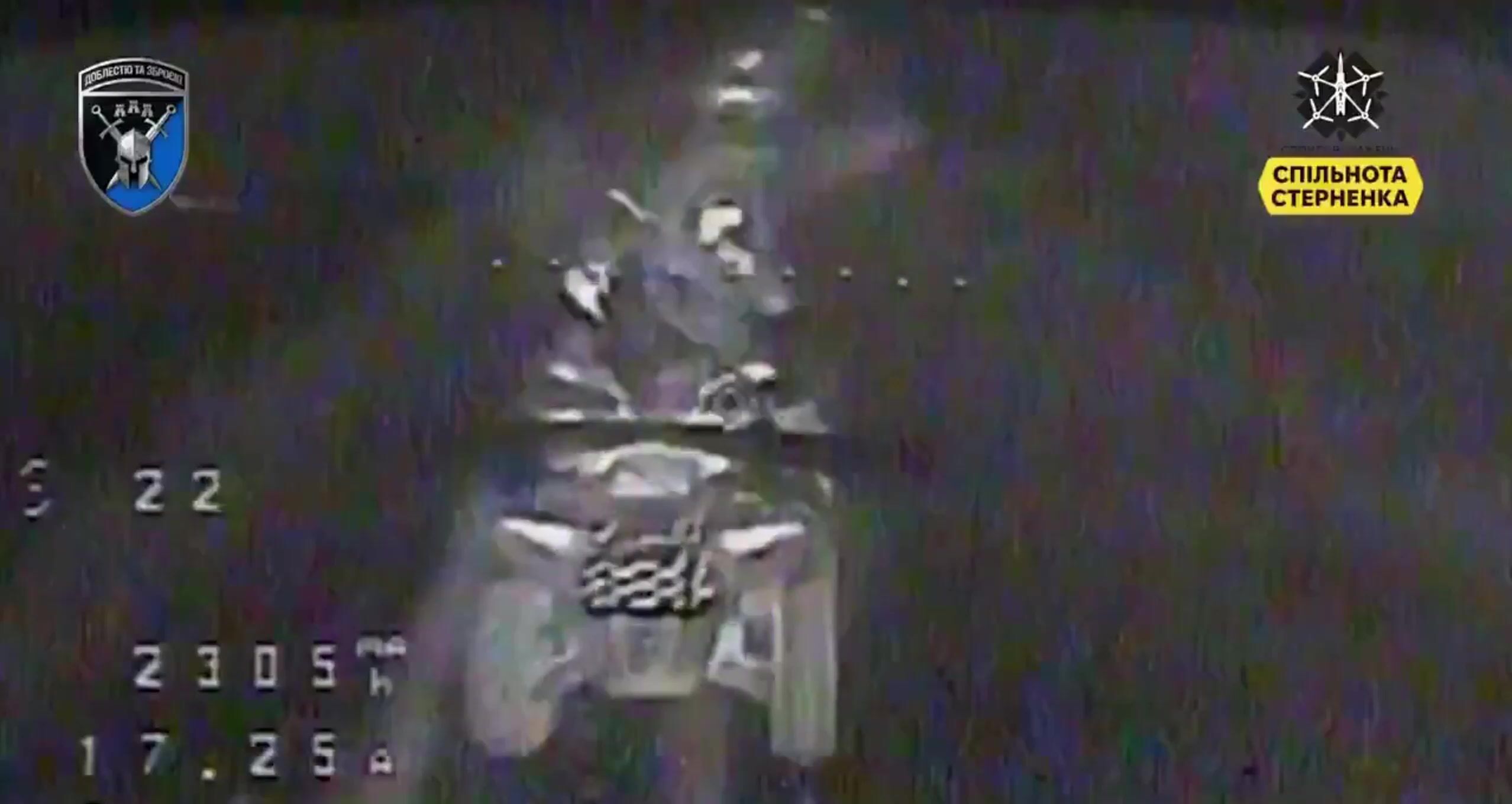 Russian ATV assault obliterated by drones