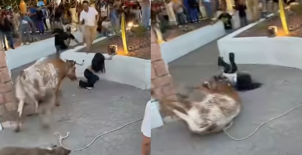Skinny Girl Gored By Bull At Festival In Mexico