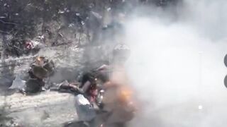 Brutal burning of UA soldier alive