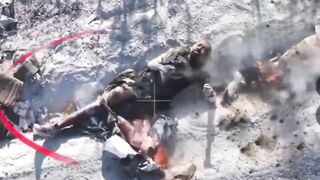Brutal burning of UA soldier alive