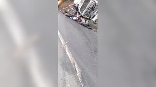 Terrible Aftermath Of Deadly Crash On Pan-American Highway