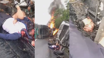 Terrible Aftermath Of Deadly Crash On Pan-American Highway
