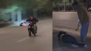 Two Critically Injured Following Street Race Accident