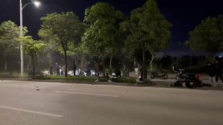Two Critically Injured Following Street Race Accident