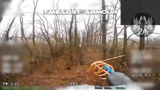 Ukrainian gives Nazi salute before dying.