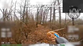 Ukrainian gives Nazi salute before dying.