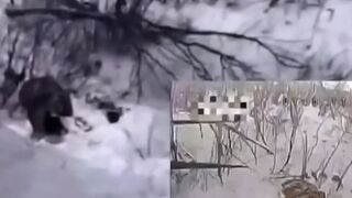 A swarm of Russian drones stood in their way.