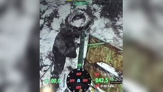 Face to face with a drone
