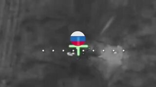 A burst of 50 Russian fascists with drone "Baba Yaga" bombs