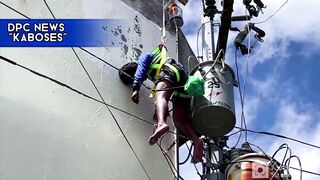 Painter electrocuted
