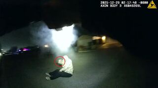 Bakersfield Officer Fires After Suspect Aims Gun During Physical Struggle