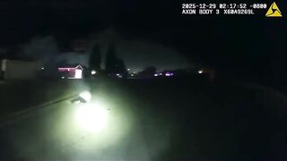 Bakersfield Officer Fires After Suspect Aims Gun During Physical Struggle