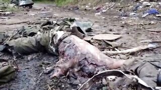 Terrifying moments of war