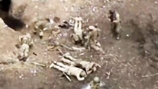 Terrifying moments of war