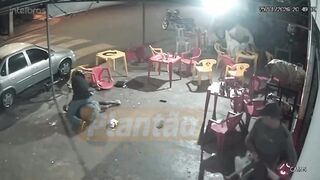 Dude Fights Gunman, Gets Shot Dead Anyway