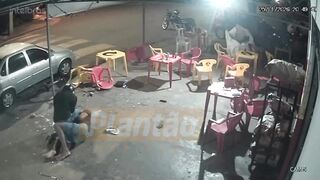 Dude Fights Gunman, Gets Shot Dead Anyway
