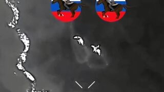 UA Drone vs Russians on Horseback