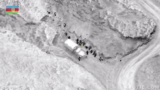 Compilation of larger military strikes.