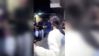 Two Venezuelan Trannies Get Into A Violent Street Fight, Arrested