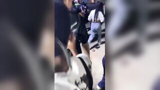 Two Venezuelan Trannies Get Into A Violent Street Fight, Arrested