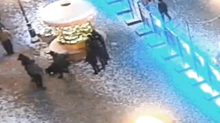 In Moscow, a man attacked people with a knife over an argument